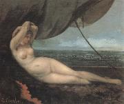 Gustave Courbet Naked oil on canvas